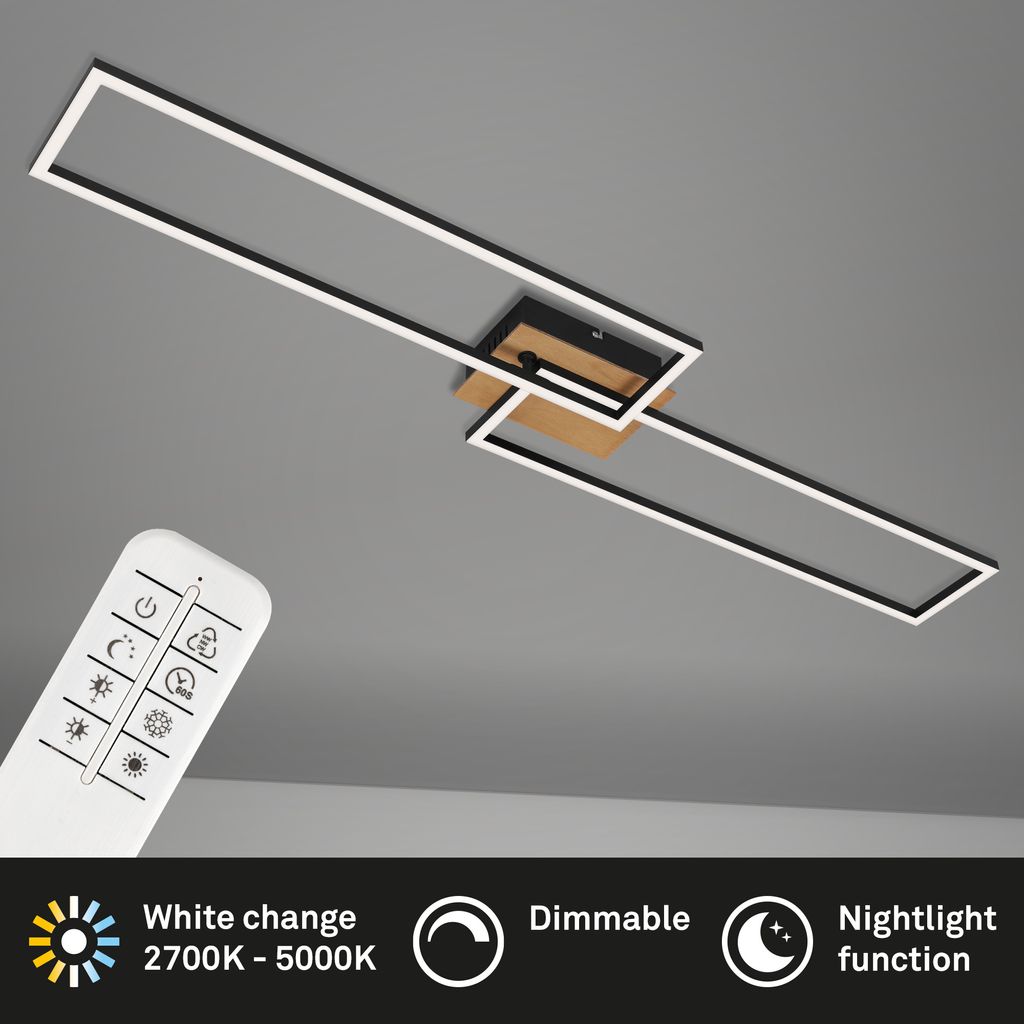 LED CCT Frame 110 cm 40W 4400lm zwart